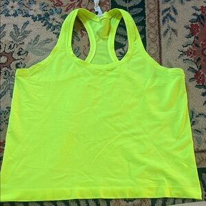 Neon Yellow Women's Tank Top
